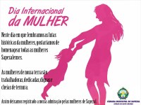 08 DE MARÇO - DIA INTERNACIONAL DA MULHER