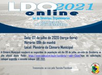 Audiência Pública LDO 2021 On-line