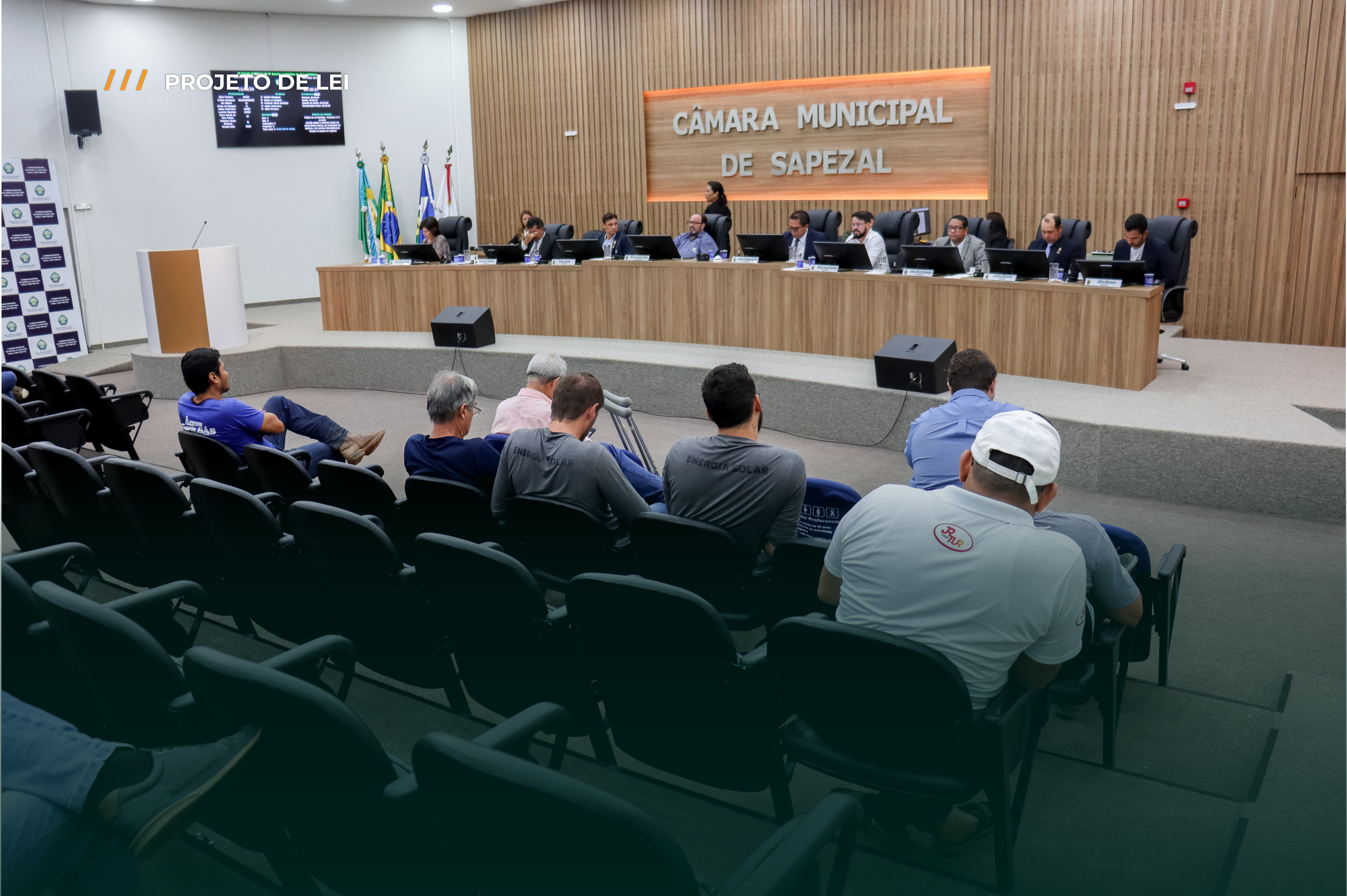 Câmara aprova PL que alterar a Lei Municipal sobre Saneamento Básico