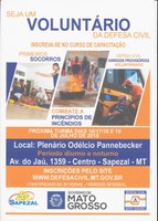 CURSO DE CAPACITAÇÃO DEFESA CIVIL