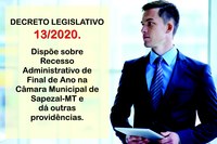 DECRETO LEGISLATIVO 13/2020