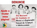 Dia Nacional de Enfrentamento ao Abuso e à Exploração Sexual de Crianças e Adolescentes