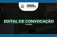 Edital de Convocação nº 003/2023