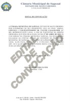 Edital de Convocação