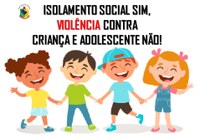 Não a violência contra Criança e Adolescente