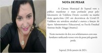 Nota de Pesar